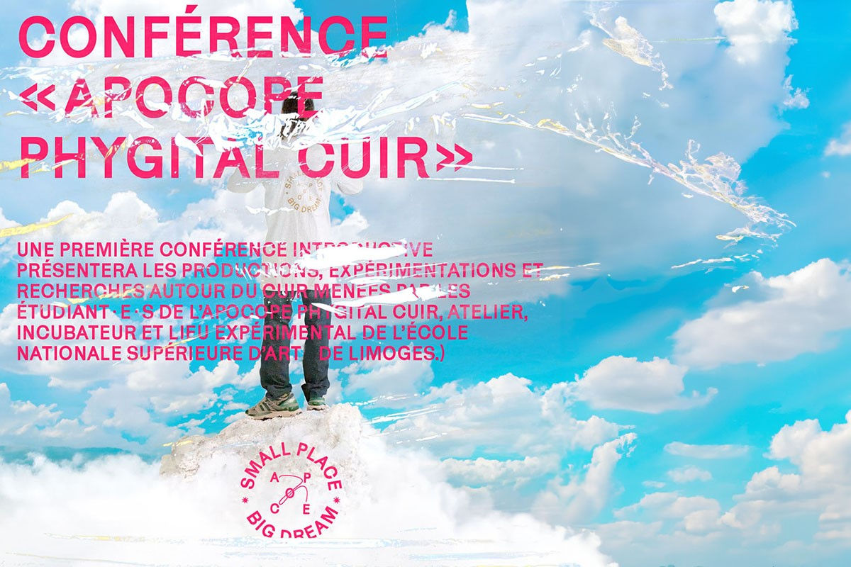 Visuel : Conférence Apocope Phygital Cuir à la Bfm - octobre 2023