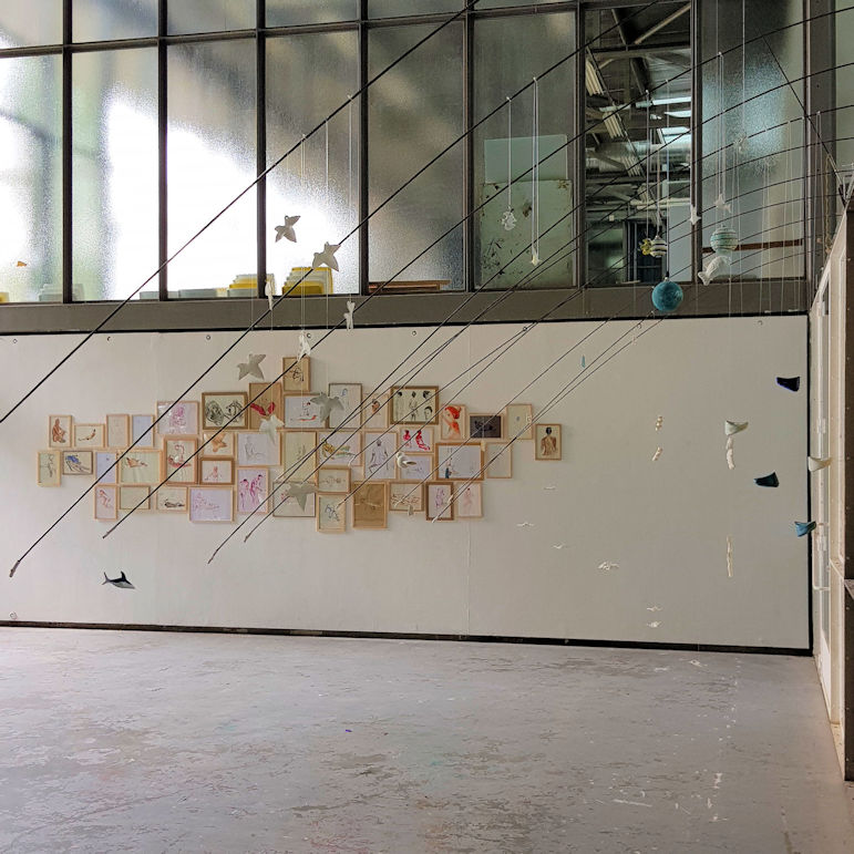 Exposition : porcelaine, dessin, peinture