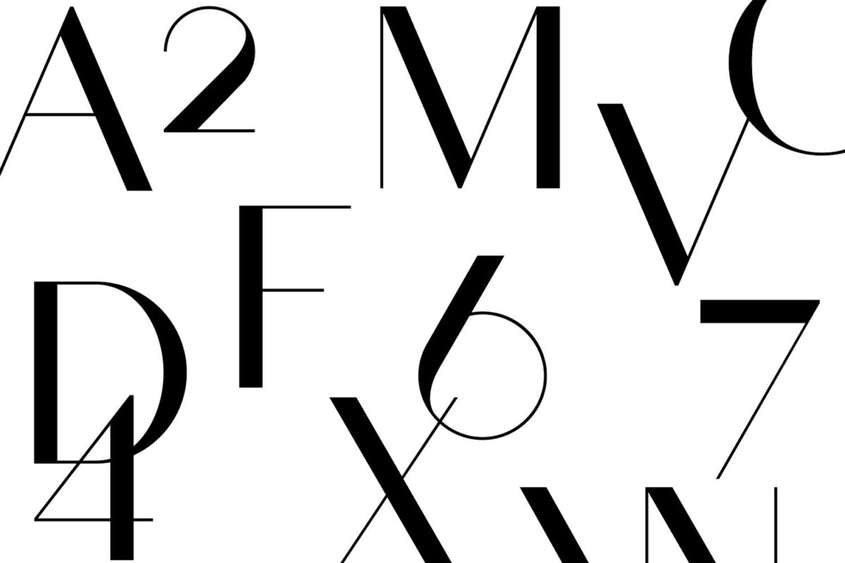 Typographie de Henrik Heinicke