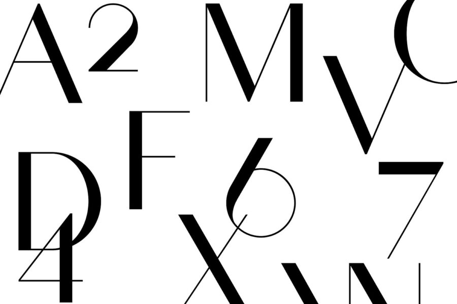 Typographie de Henrik Heinicke