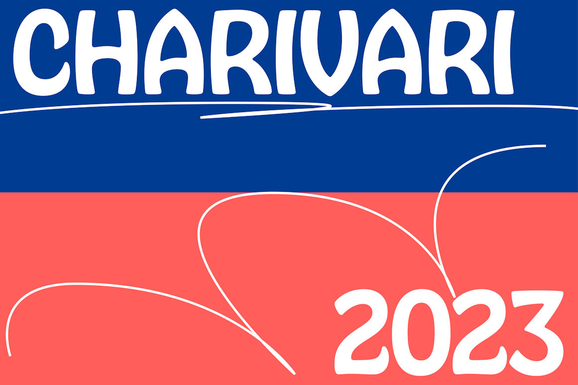 Visuel : Charivari 2023, graphisme Antonin Faurel