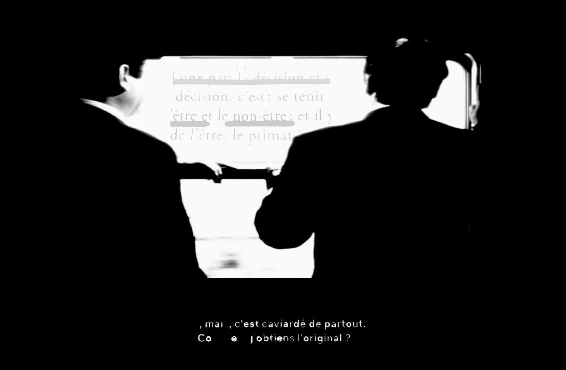 Visuel : exposition Caviardage