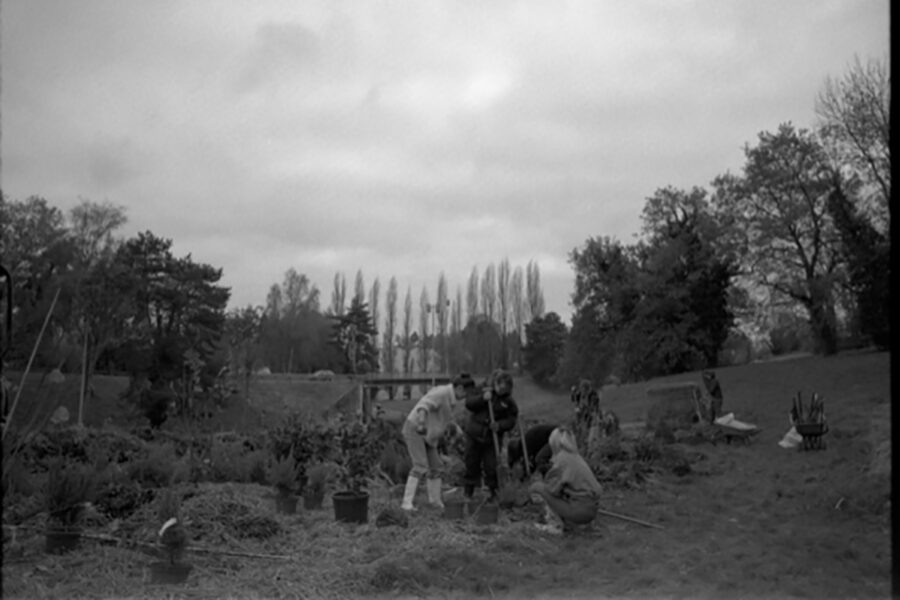 Photo : Jardin Chromoculture, ENSAD Limoges. Photo ©Emmanuelle Nègre