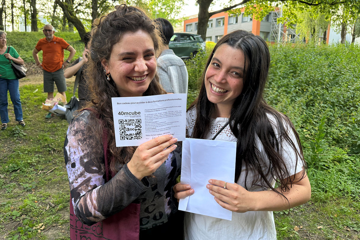Remise du bon cadeau