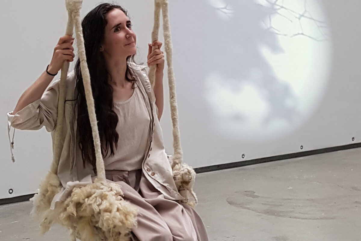 Photo : Lucile Leloup, artiste plasticienne, DNSEP art, Ensad Limoges