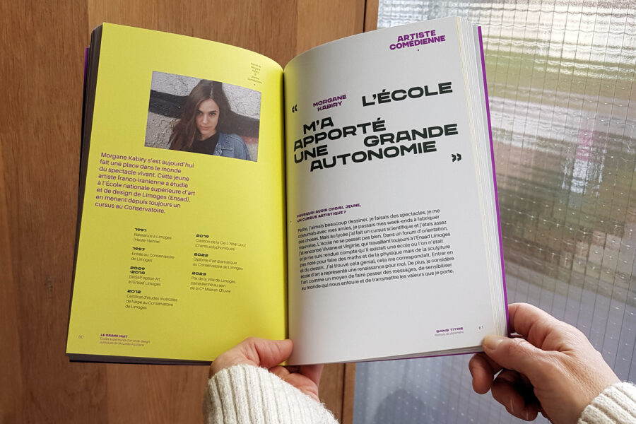 Image : publication SANS TITRE, portraits de diplômé.es