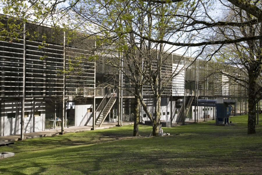 Photo : vue extérieure de l'Ensad Limoges. Crédit photo Marie-Pierre Saunier