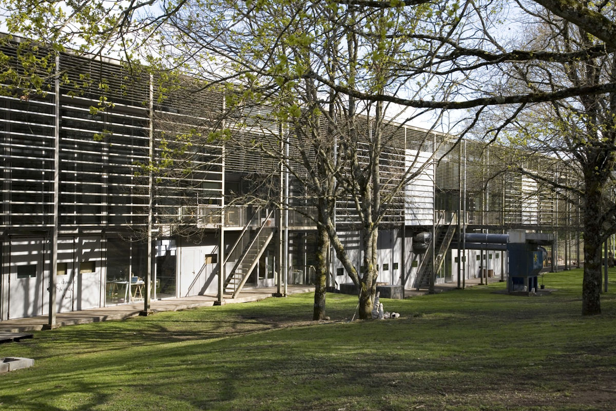 Photo : vue extérieure de l'Ensad Limoges. Crédit photo Marie-Pierre Saunier
