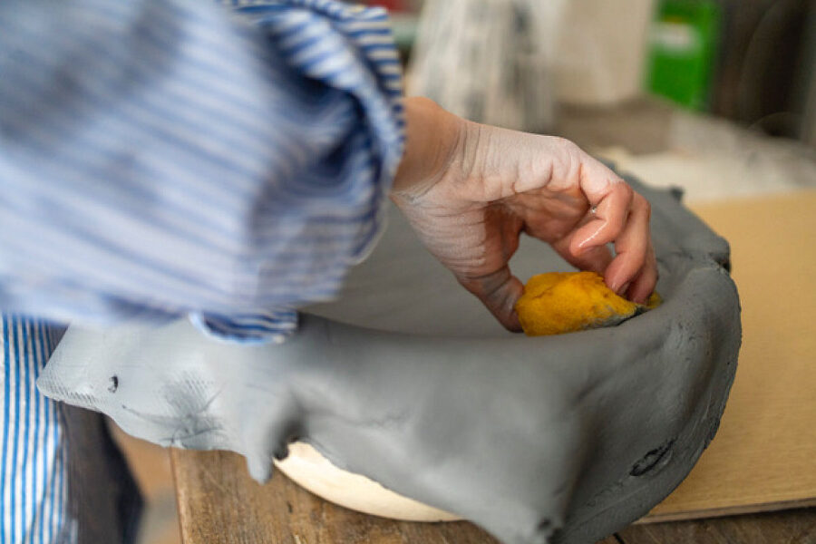 Photo : atelier public Ceramic Week