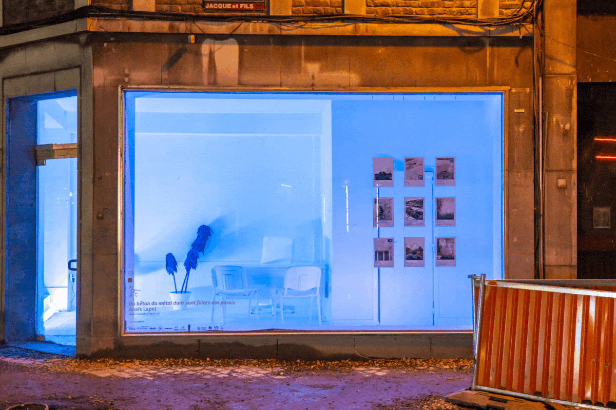 Gif animé : travaux d'Anaïs Lapel, artiste visuelle et sonore