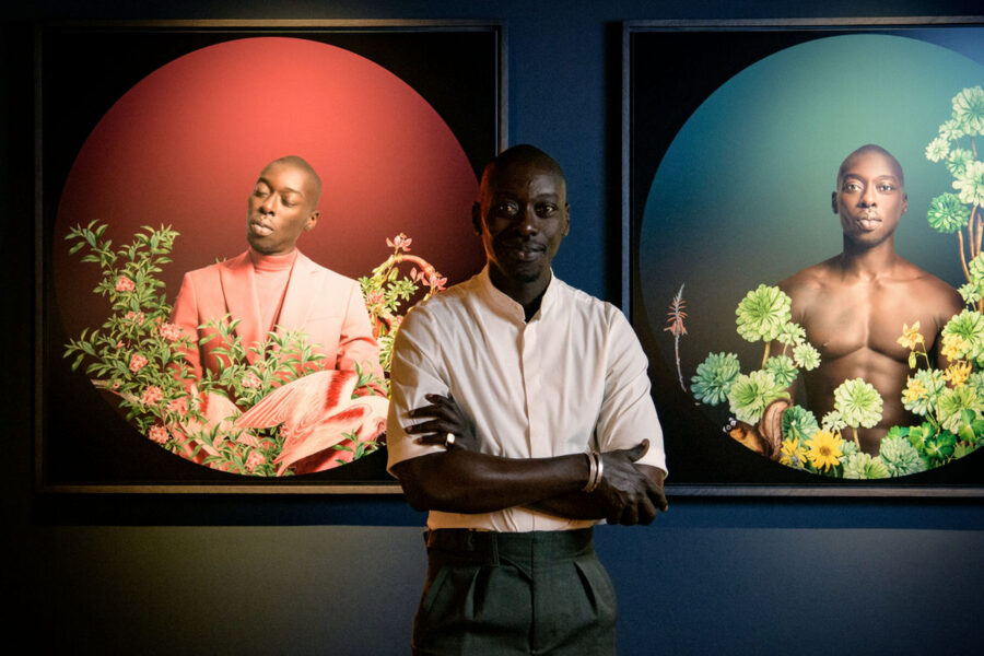 Visuel de la conférence de Omar Victor Diop