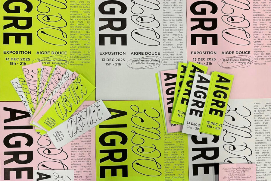 Image : visuel de l'exposition "Aigre douce"