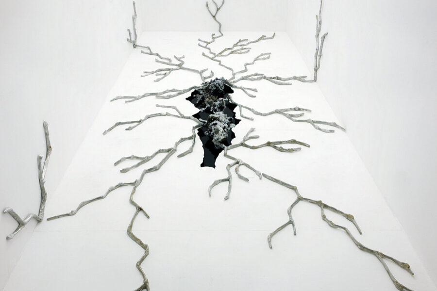 Photo : Vue de l’exposition, Morgane Jouvencel ©Gaëlle Deleflie