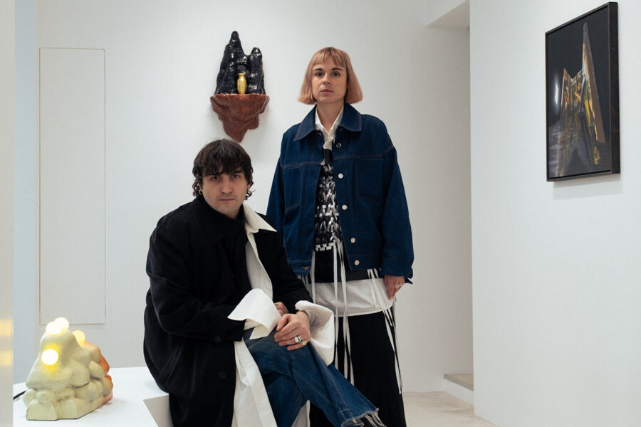 Photo : exposition "collant, poisseux, visqueux" ©Charlotte Grébert