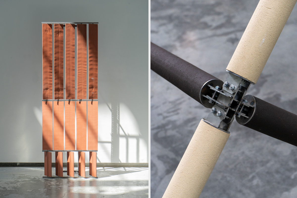 Photo: Tom Garçon, CCE 2026 residence - extruded ceramic