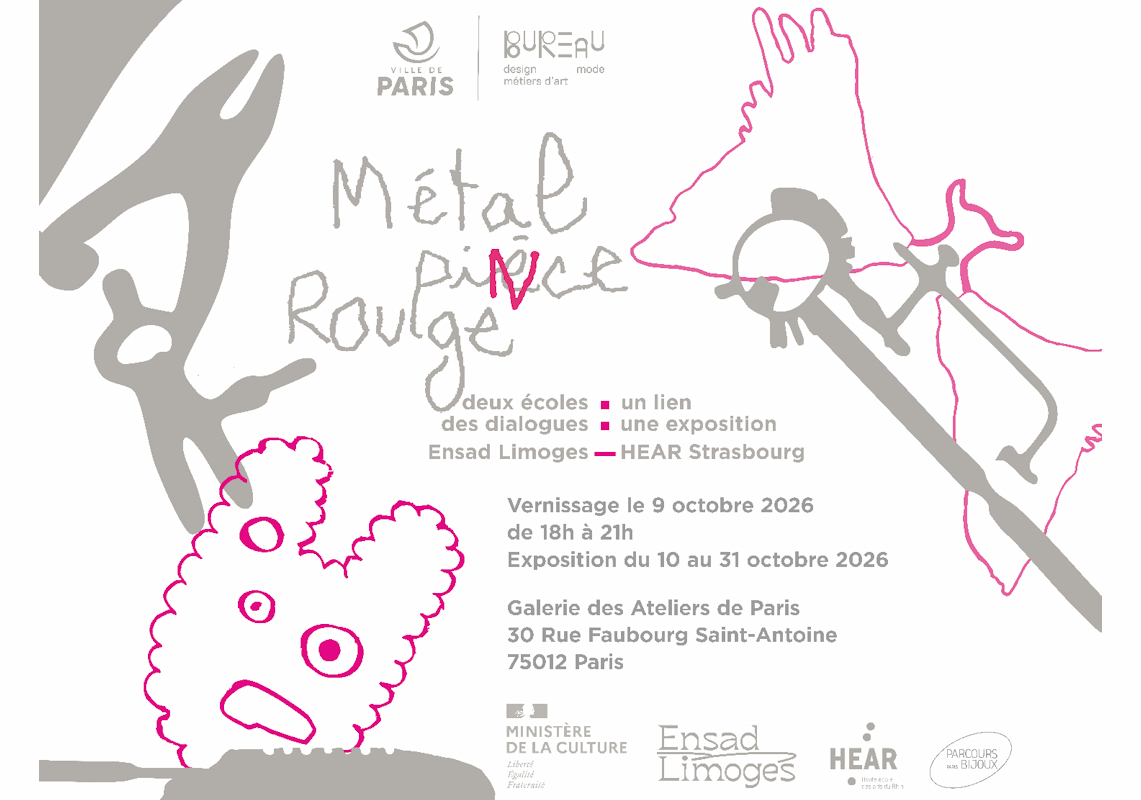 Gif animé : visuel exposition et photos bijoux